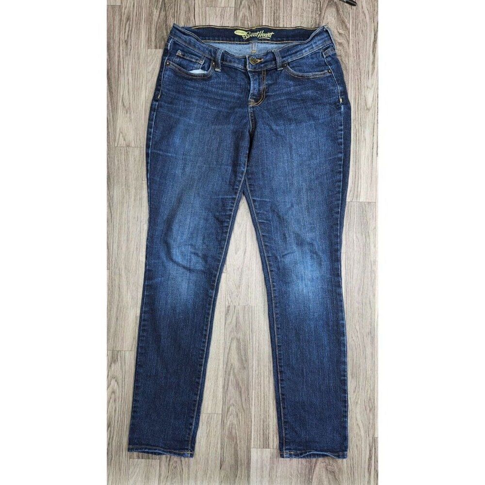 Old Navy Womens Size 2 Short The Sweetheart Pockets‎ Denim Blue Jeans